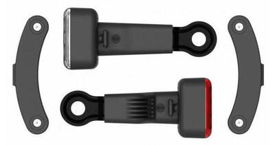 Fietsverlichtingset magnetische fietslampen voorlicht en achterlicht