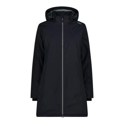 Wintermantel WOMAN COAT ZIP HOOD Wandern/Outdoor/Trekking ANTRACITA Wasserdicht