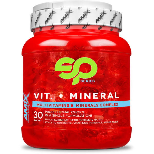 Vit and mineral super pack - 30 sachets de Amix Nutrition Exclusivo online      31,10€  Preço por quantidade 51,84€kg AMIX Vit and mineral super pack - 30 sachets de Amix NutritionVendido e expedido por: FitnessZone  