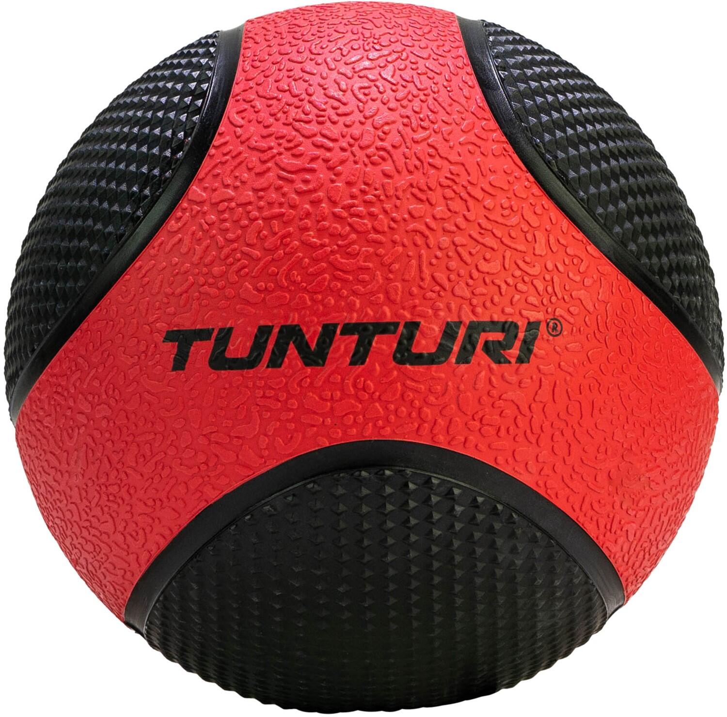 Tunturi Fitness Ball Medicine 3 kg23 cm goma rojo/negro 2/7