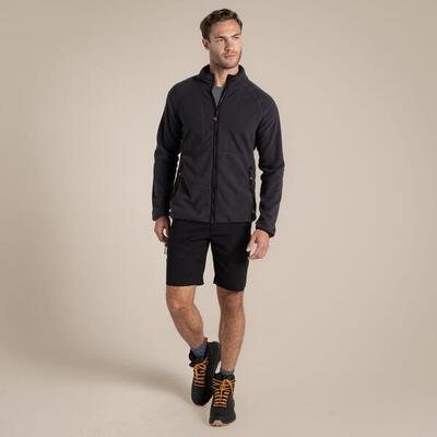 Craghoppers - CO2 RENU Herren Microfleece Jacke Fleecejacke. schwarz