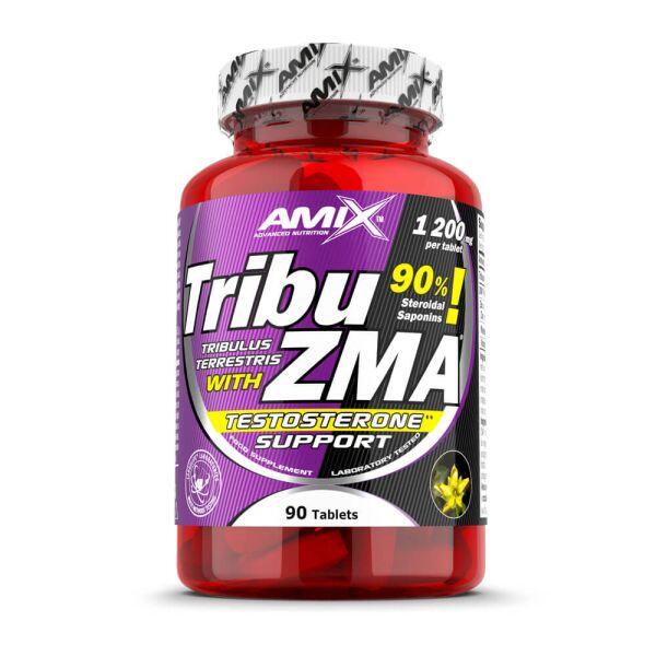 Tribuzma 1200mg - 90 tablets de Amix Nutrition Exclusivo Online      41,50€  Preço por quantidade 461,12€kg AMIX Tribuzma 1200mg - 90 tablets de Amix NutritionVendido e expedido por: Masmusculo    