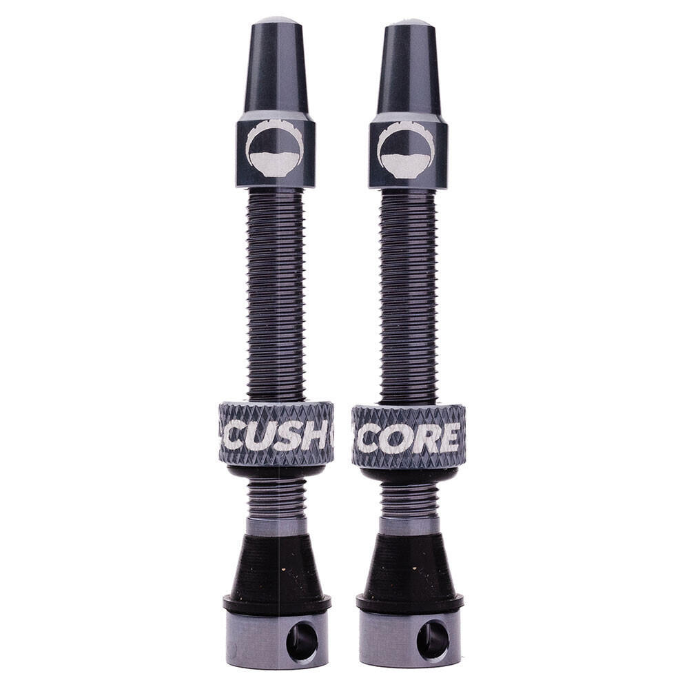 Válvula Tubeless Cushcore - 44 mm (par) - Titanio 2/2