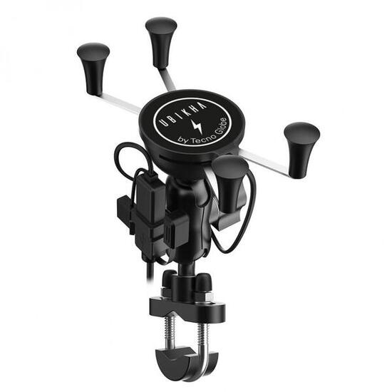 Supporto per smartphone con caricatore a induzione Ubikha