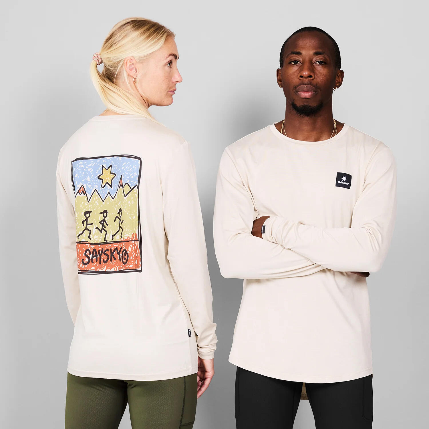 T-shirt manches longues Saysky Pace 5/6