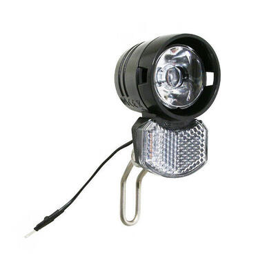 Luce anteriore dinamo bici su forcella ecoline con led ( compatibile leader fox