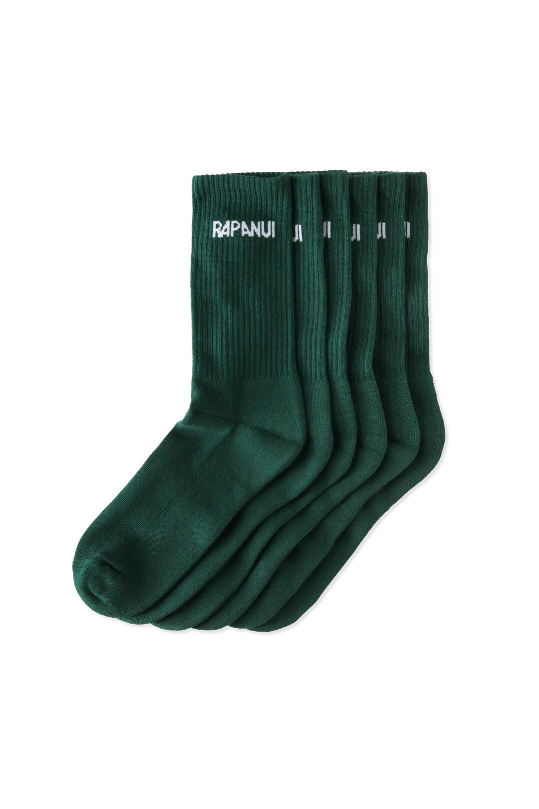 RAPANUI Ribbed Socks - 3 Pack