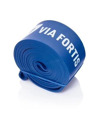 Elastische band met oefeningsgids voor fitness, gym, stretching