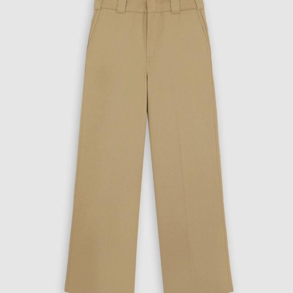 Calças Dickies Modelo Wide Leg Pant Cor Verde 2/5