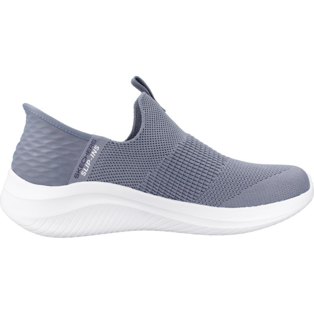 Baskets Skechers Modèle Slip-ins Ultra Flex 3.0 Cozy Streak Couleur Bleu 4/5