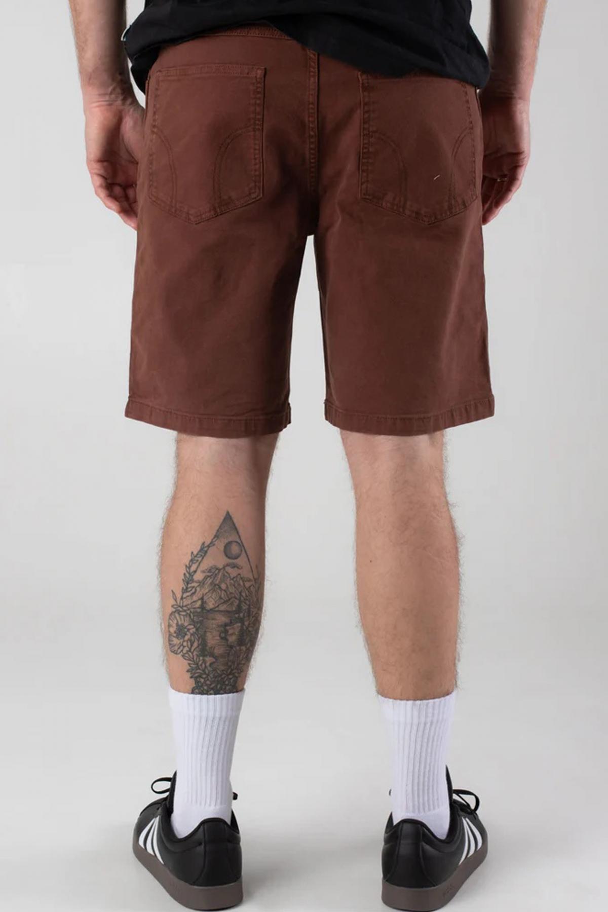 Broek Dickies Model River Ranch Work Short Kleur Bruin 5/5