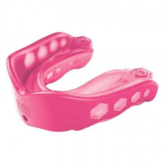 Shock Doctor mundschutz Gel MaxJunior rosa