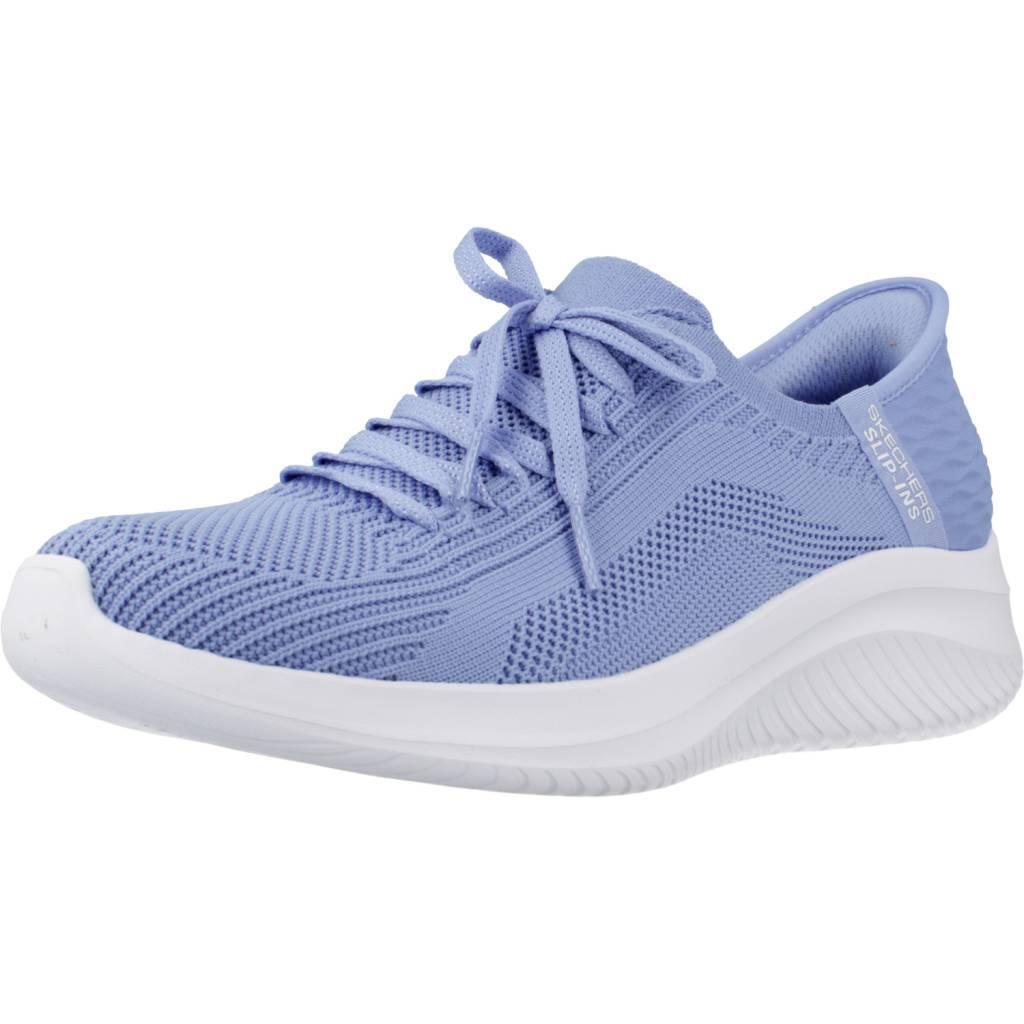Skechers - Baskets Skechers Modèle Slip-ins: Ultra Flex 3.0 Tonal Stretc Couleur Bleu - Chaussures De Sport - Bleu - Decathlon