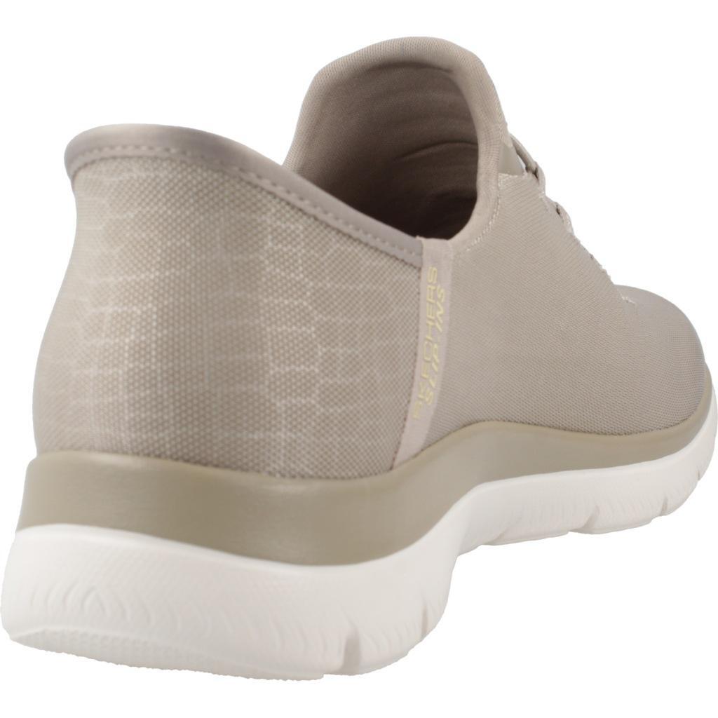 Baskets Femme Baskets Skechers SUMMITS-CLASSY NIGHT Beige Skechers 3/7