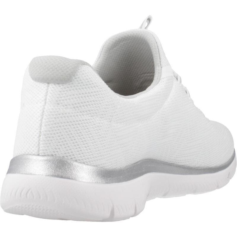 Pantofi Sport Skechers Model Summits Culoare Alb