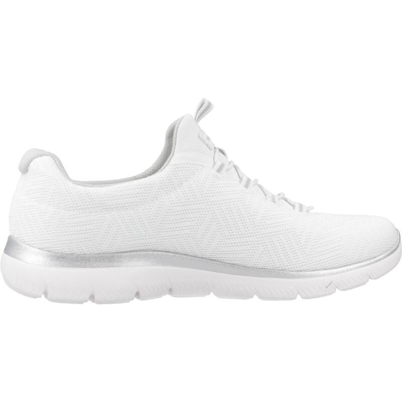 Pantofi Sport Skechers Model Summits Culoare Alb
