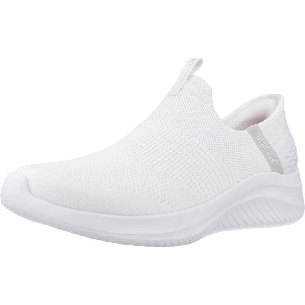 Skechers - Baskets Skechers Modèle Slip-ins Ultra Flex 3.0 Cozy Streak Couleur Blanc - Chaussures De Sport - Blanc - 37 - Decathlon