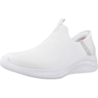 Buty SKECHERS SLIP-INS ULTRA FLEX 3.0 COZY STREAK Biały