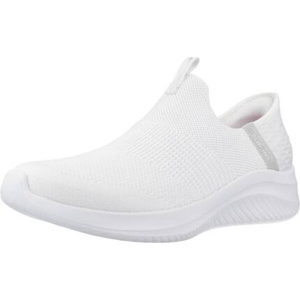Buty SKECHERS SLIP-INS ULTRA FLEX 3.0 COZY STREAK Biały