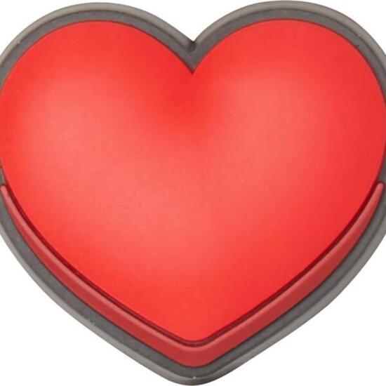 Crocs Modèle Jibbits Heart Couleur Rouge
