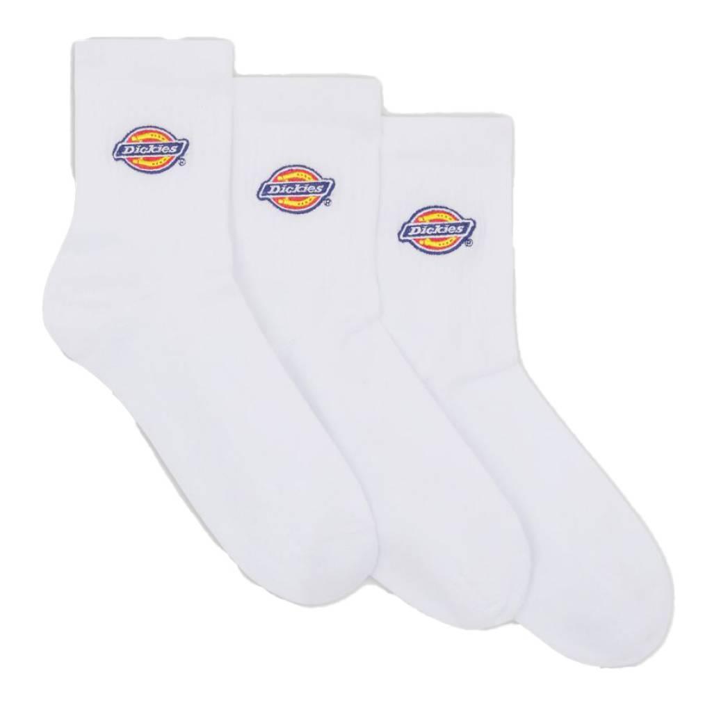 DICKIES Meias Dickies Modelo Valley Grove Mid Cor Branco