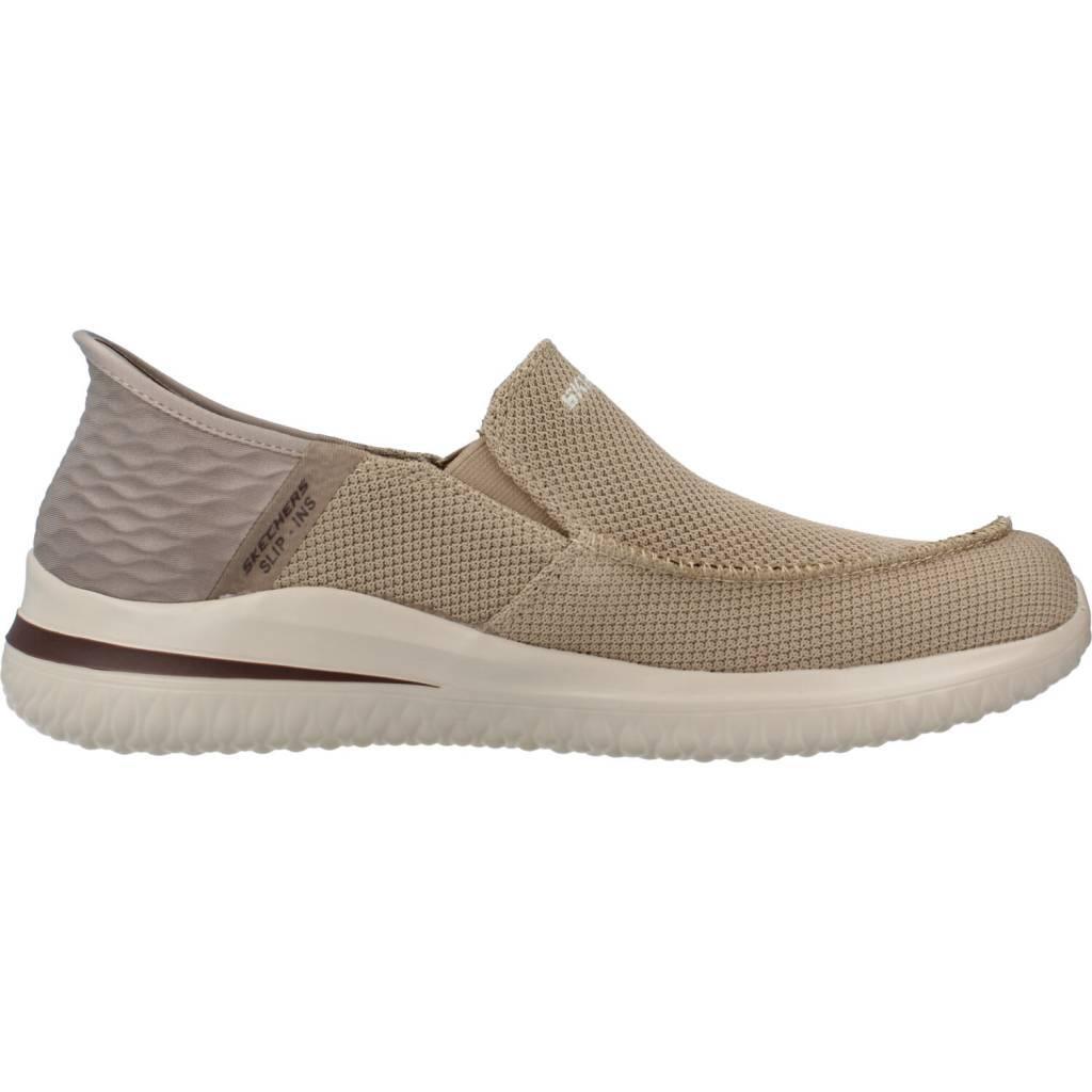 Sneakers Skechers Model Slip-ins 210604s Kleur Lichtbruin 4/7