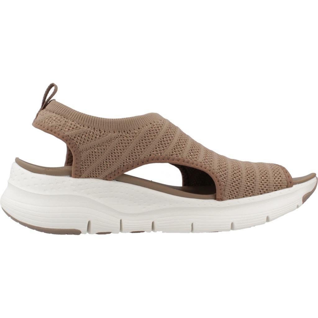 Sandali Skechers Modello Arch Fit - Darling Days Colore Marrone 4/5