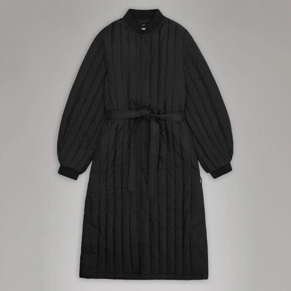 Kurtka RAINS BANJA LINER W COAT T1 Czarny