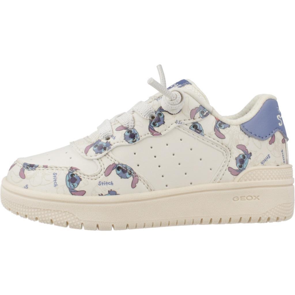 Baskets Geox Modèle J Washiba Girl Couleur Beige 2/5