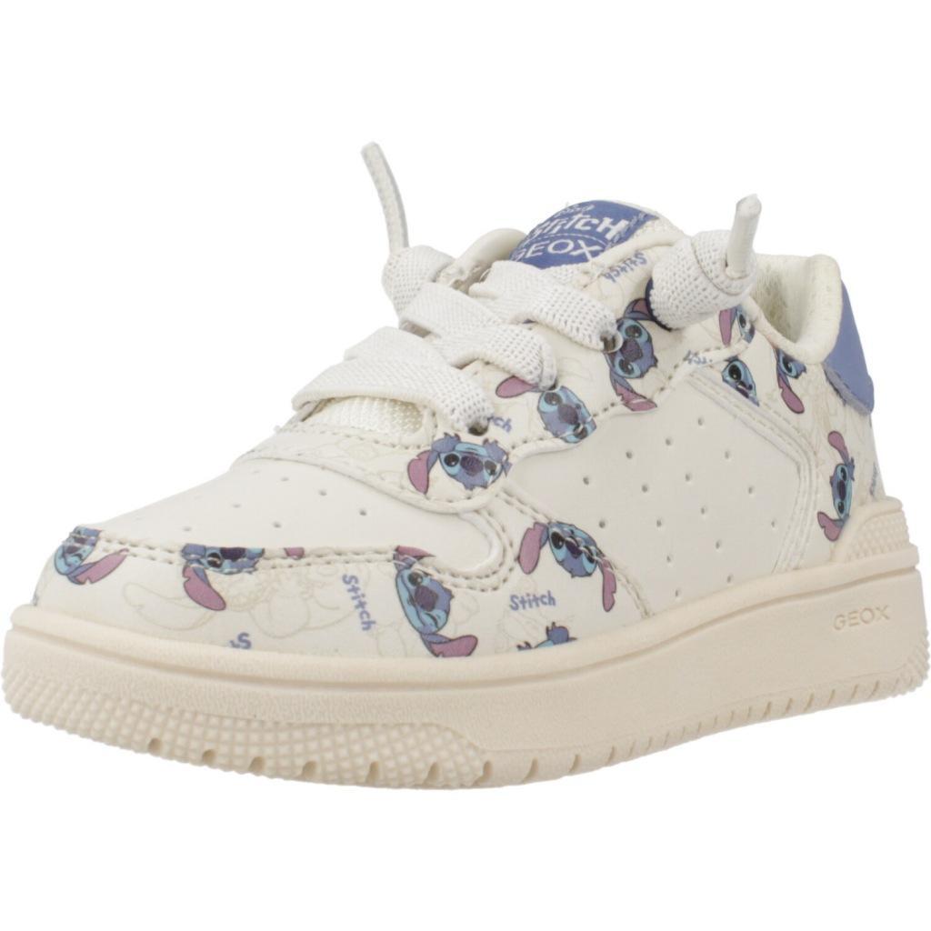 Baskets Geox Modèle J Washiba Girl Couleur Beige 1/5