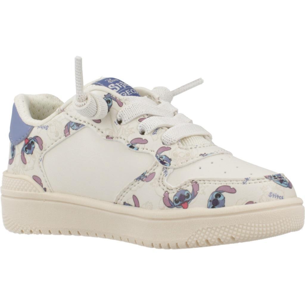 Baskets Geox Modèle J Washiba Girl Couleur Beige 5/5