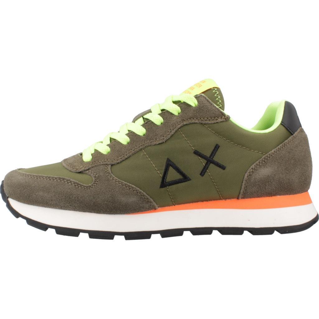 Sneakers Sun68 Modell Tom Fluo Farbe Grün 2/5