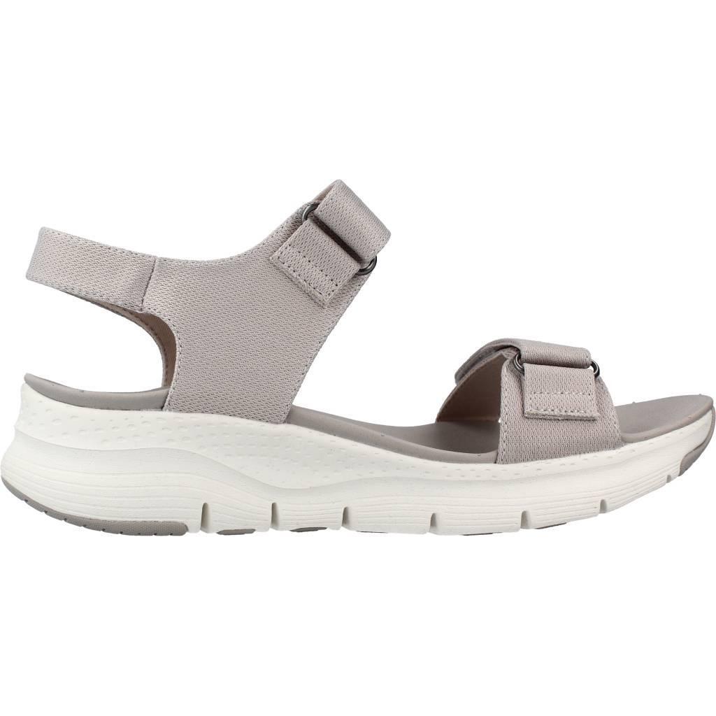 Sandales Skechers Modèle Arch Fit Touristy Couleur Beige 4/5