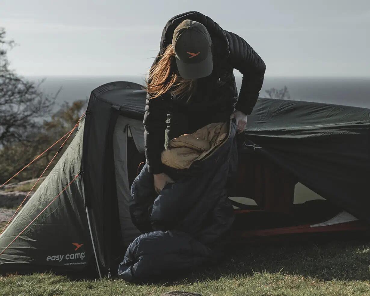 Easy Camp Falcon II Sac de Couchage Maman -1°C pour Camping 5/7