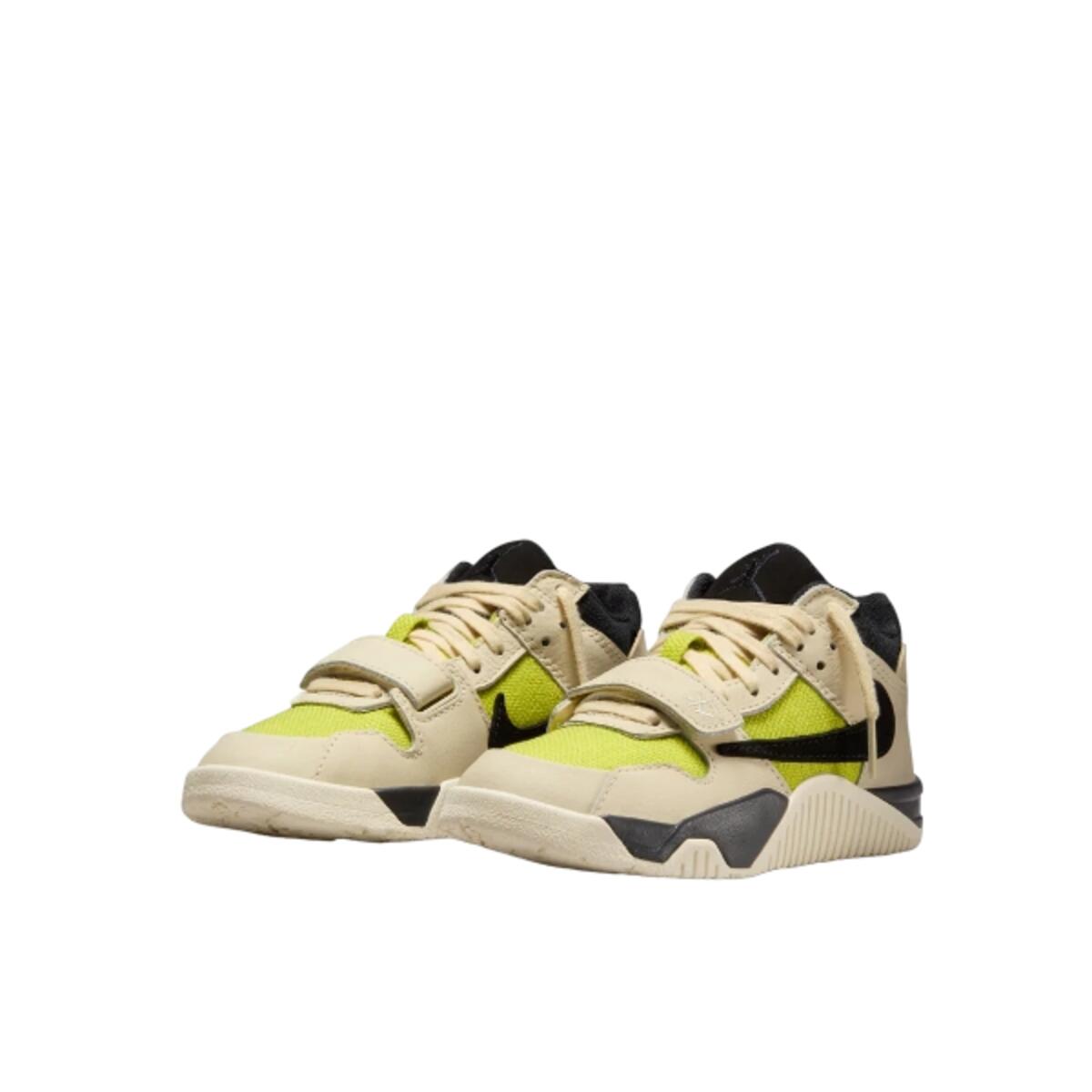 Chaussures  Jumpman Jack TR Travis Scott Bright Cactus Enfant et Bébé 2/4