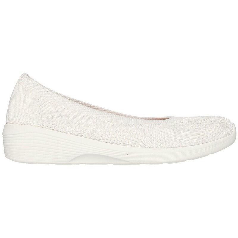 Balerini femei Skechers Arya - Fancy You, Bej