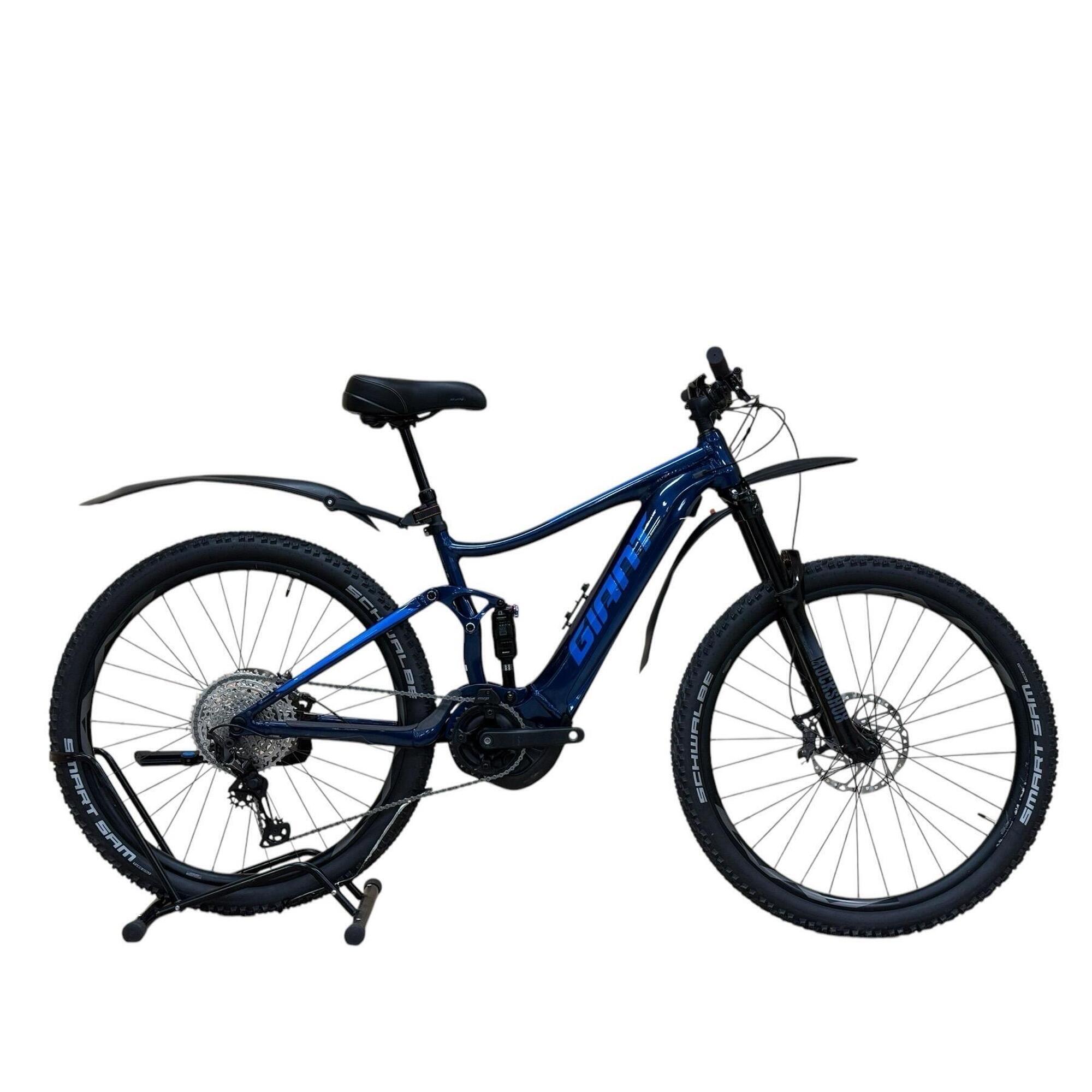 Giant - Reconditionné - Vtt Électrique Giant Stance E+ Pro 0 Xt - Comme Neuf - Vélo Tout Terrain - Bleu|noir - Moyen - Decathlon