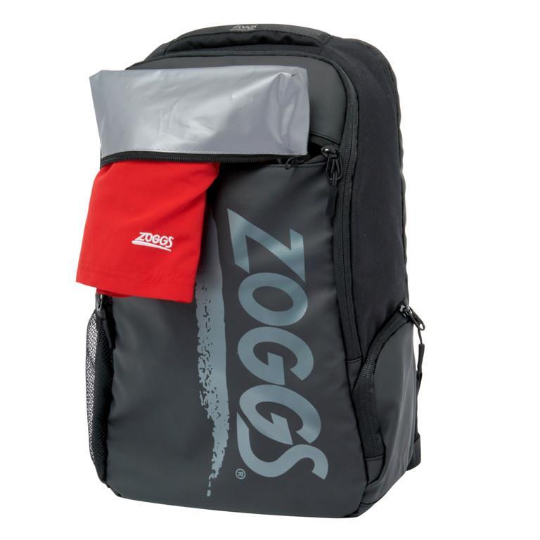 Zoggs Swimmers Daypack 21L - Nero/Grigio 5/6