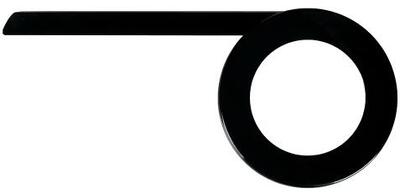 Paracatena Sturmeyarcher Herrmans Slyde 42-44T chiuso - nero opaco.