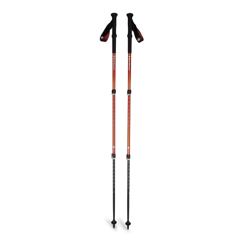 Kije aluminiowe Black Diamond Trail Back Trekking Poles - burnt sienna