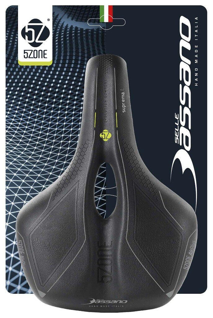 Selle vélo Suprema 5zone EL dames noir 5/5
