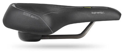 Selle bassano suprema 5zone el dames zadel - zwart