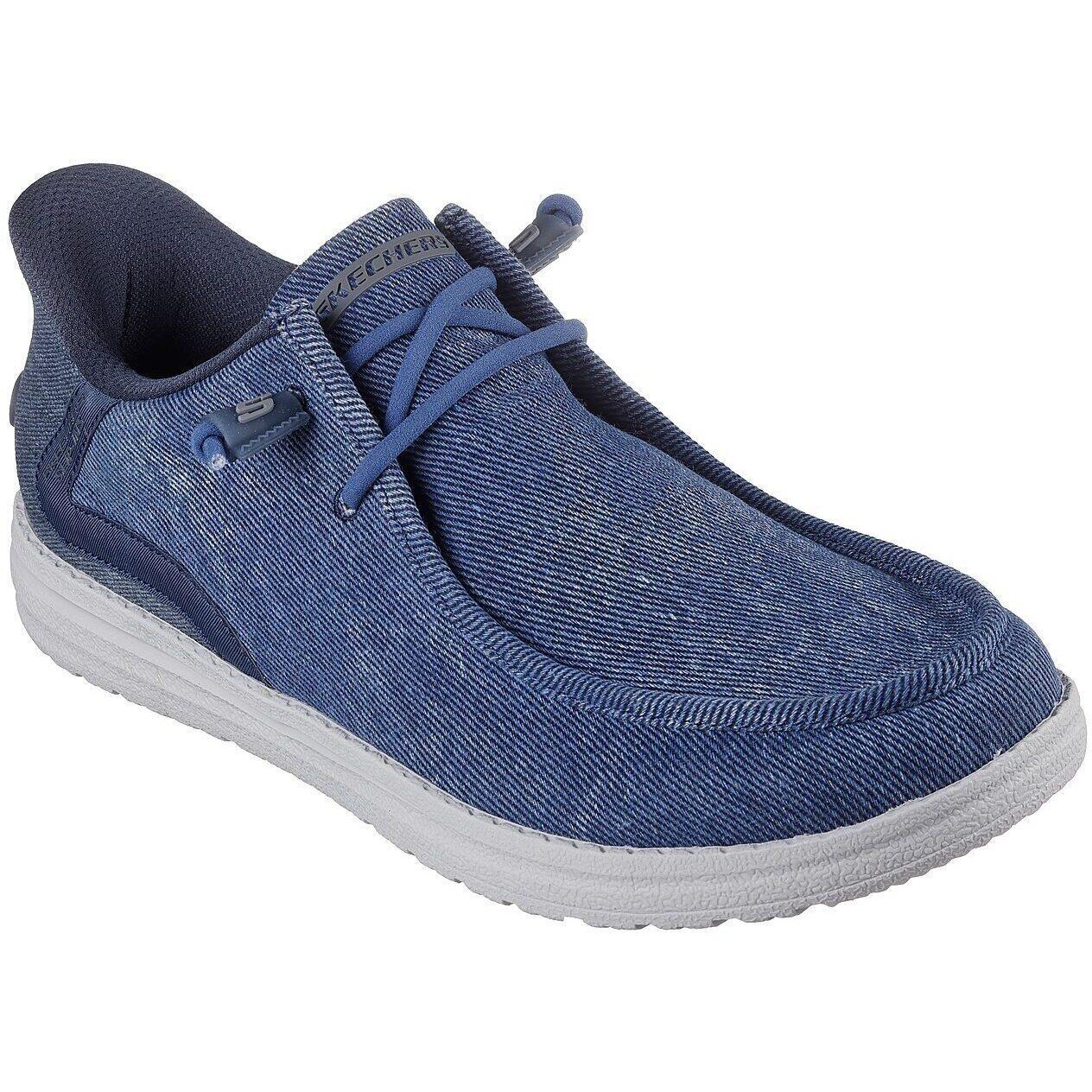 SKECHERS Calçado Skechers Melson - Coronado, Azul, Homens