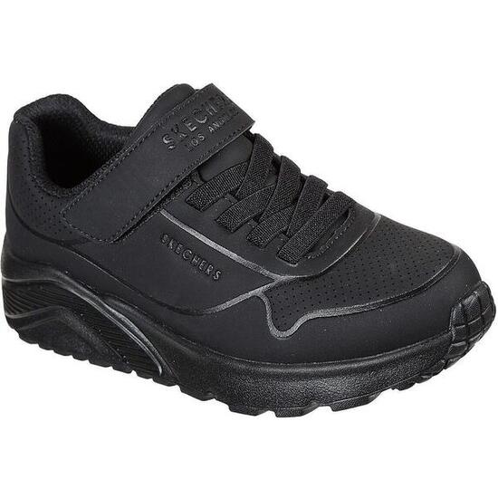 Baskets Skechers Uno Lite, Noir, Enfants