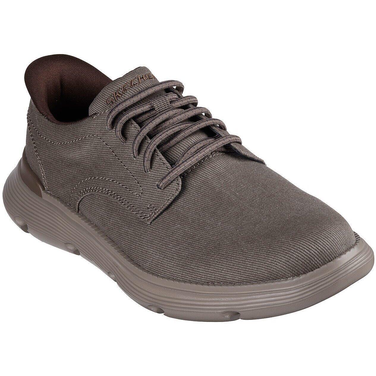 SKECHERS Calçado Skechers Garza - Clive, Castanho, Homens