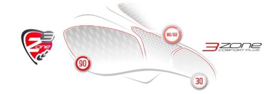Siodełko Rowerowe Volare Hybrid/Sport - Czarne