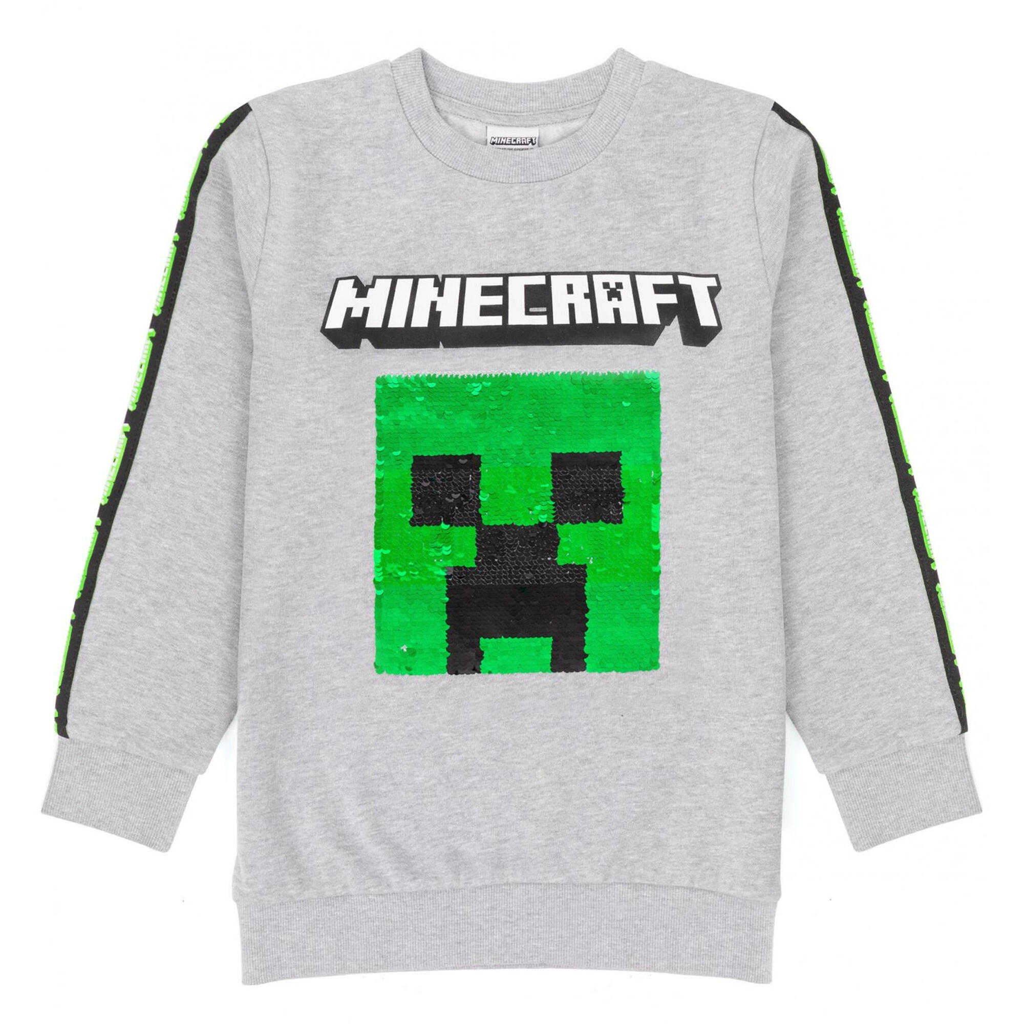 Minecraft Childrens/Kids Sequin Flip Sweatshirt