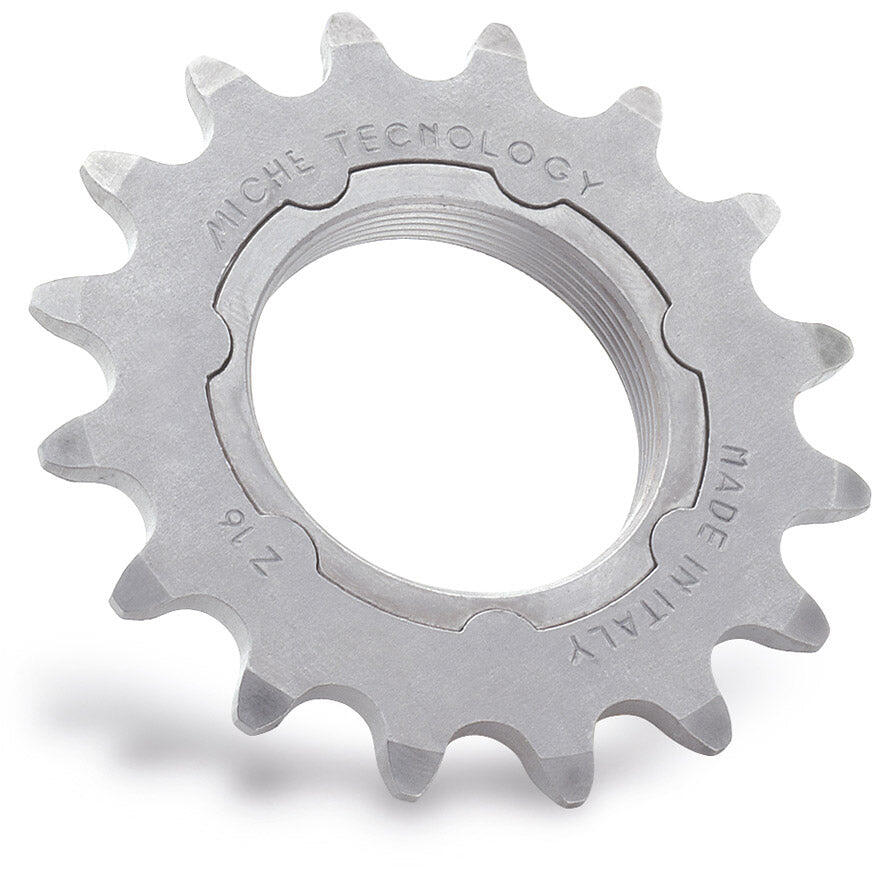 Miche 12T Track Cog Kit 1/8" with Housing, Metal, Silver.