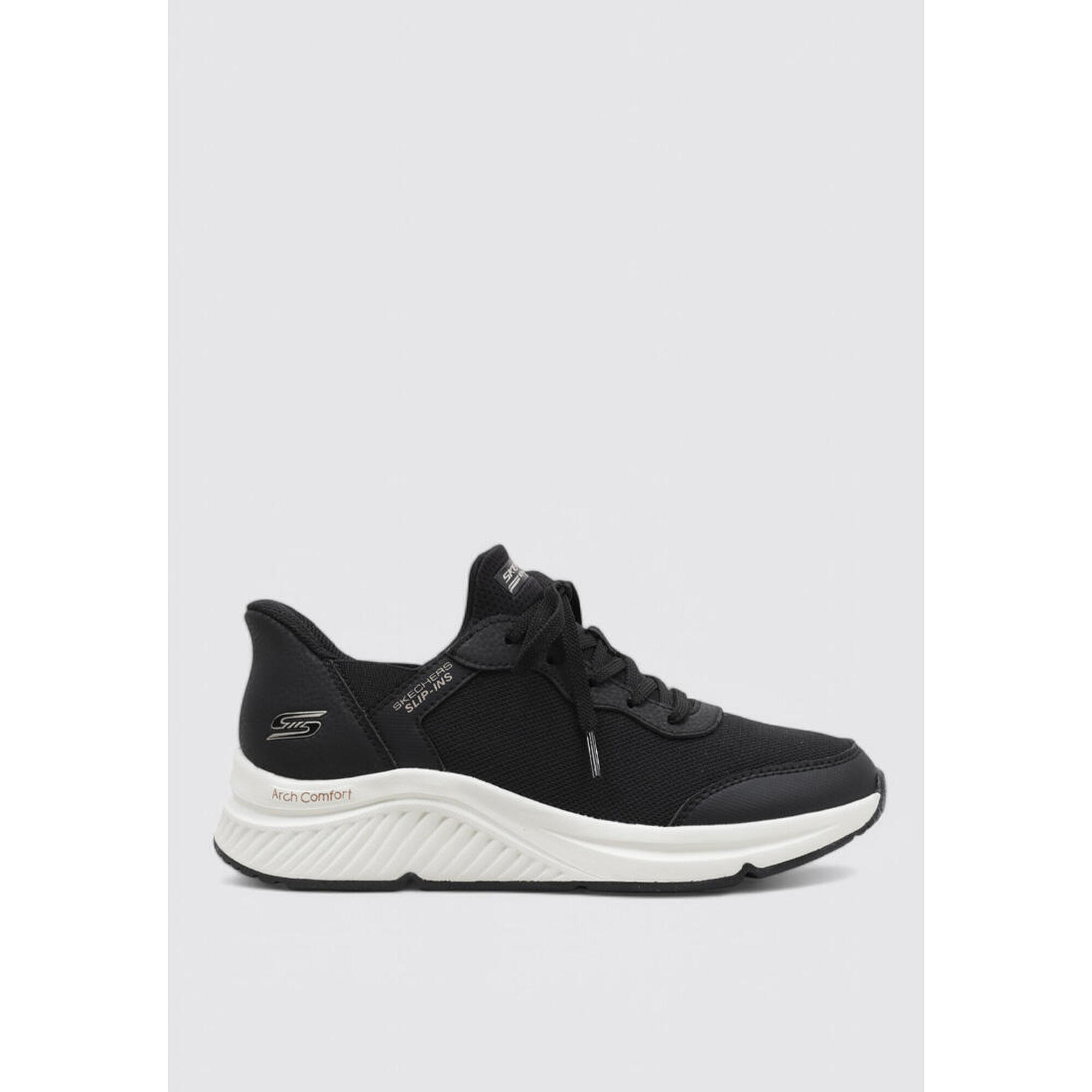 Skechers - Chaussure De Randonnée Baskets Femme Skechers Slip Ins: Bobs Arch Comfort B Swee - Baskets - Noir - Decathlon