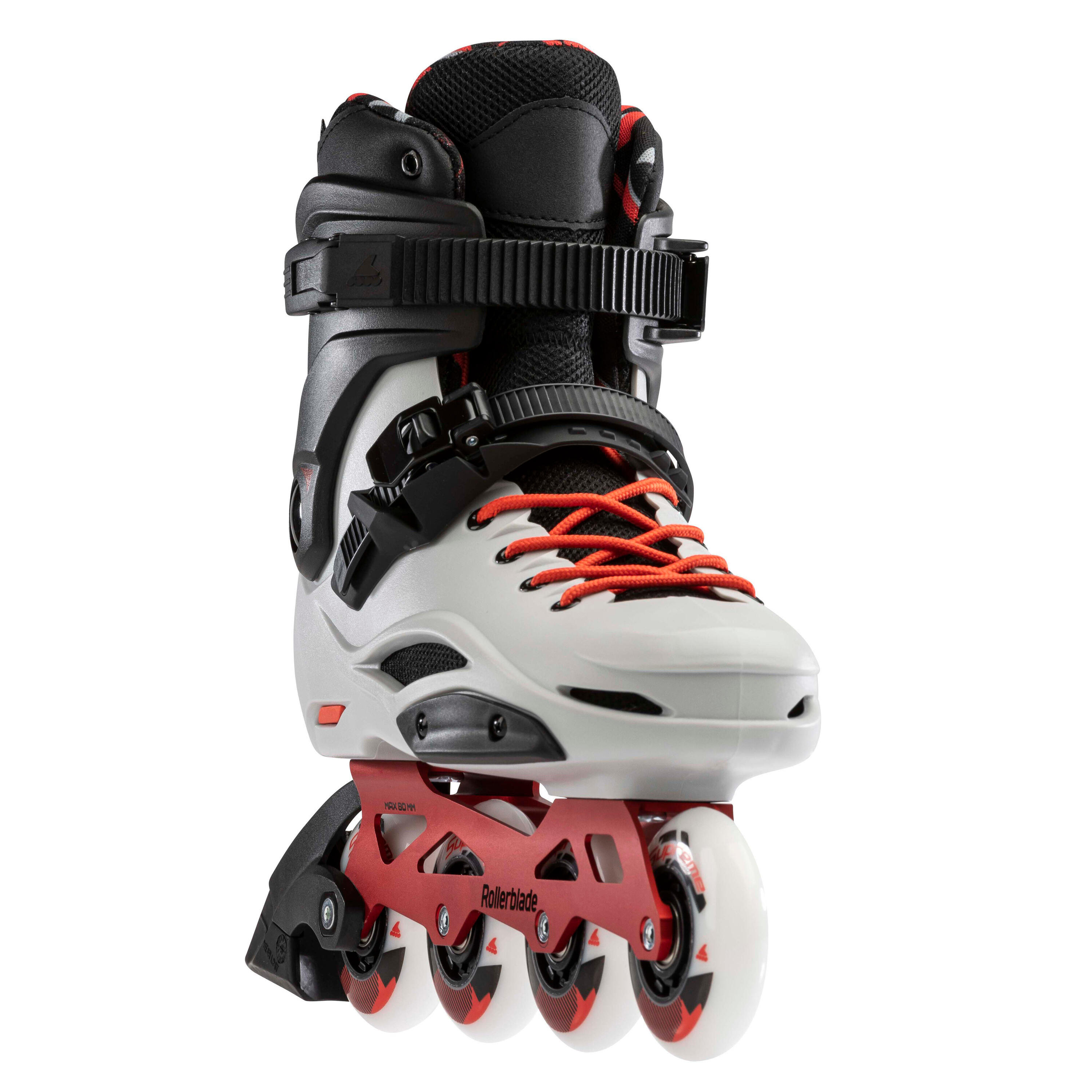 ROLLERBLADE RB PRO X, GRAU/ROT, 36.5 7/7